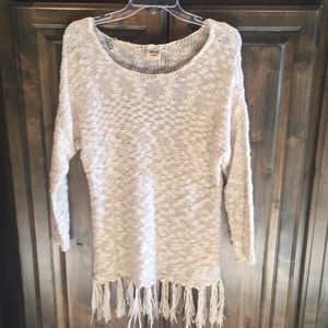 Hold Tide Boutique Fringe LS Sweater Women’s S $42